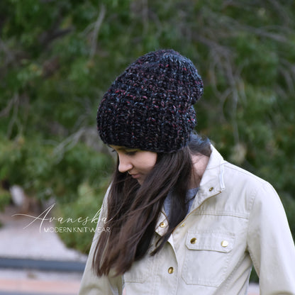 Chunky Slouchy Hat | THE LUNA