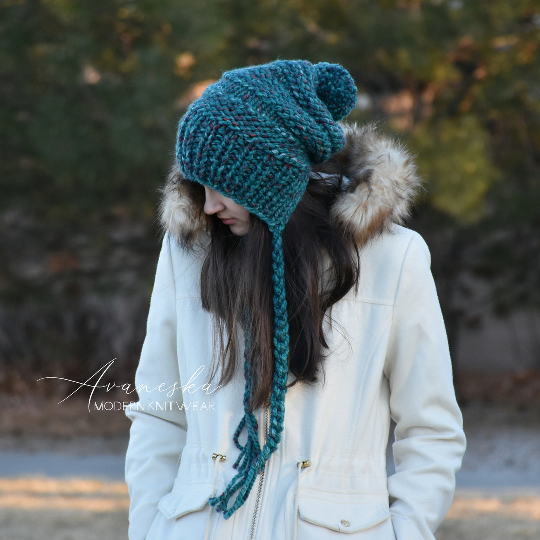 Knit Extra Slouchy Hat | THE EMPRESS