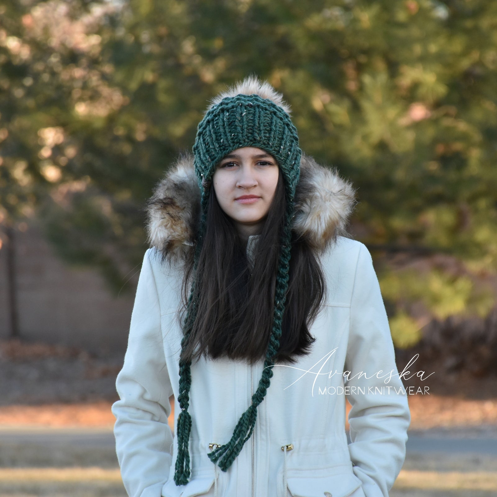 Bonnet Style Fitted Hat | The VISCOUNTESS – Avaneska Knitwear