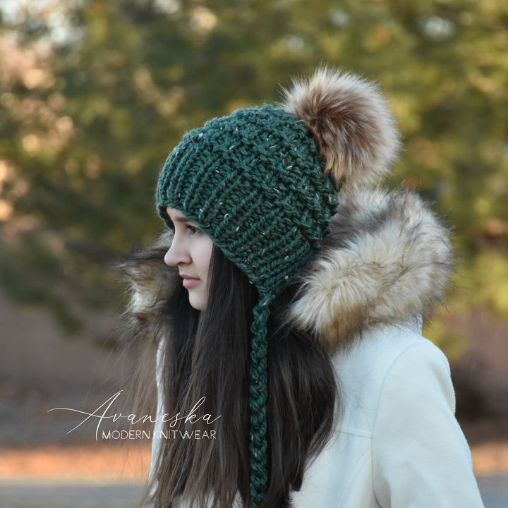 Knit Fitted Hat | The VISCOUNTESS