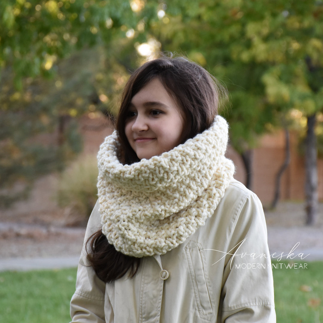 Knit Chunky Scarf